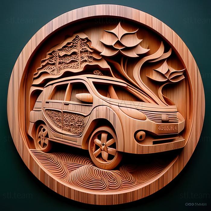 3D модель Toyota Gaia (STL)